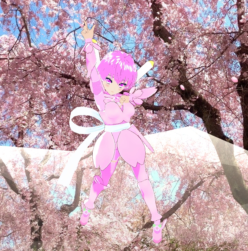 ただいま50%OFF !【VRM】擬人化オートマタ『さくら』