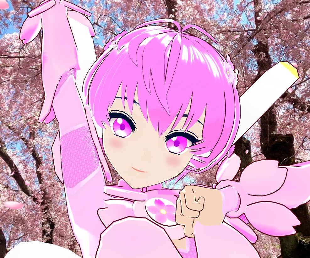 ただいま50%OFF !【VRM】擬人化オートマタ『さくら』