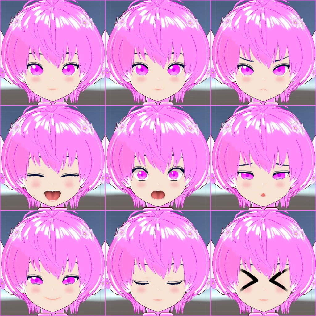 ただいま50%OFF !【VRM】擬人化オートマタ『さくら』