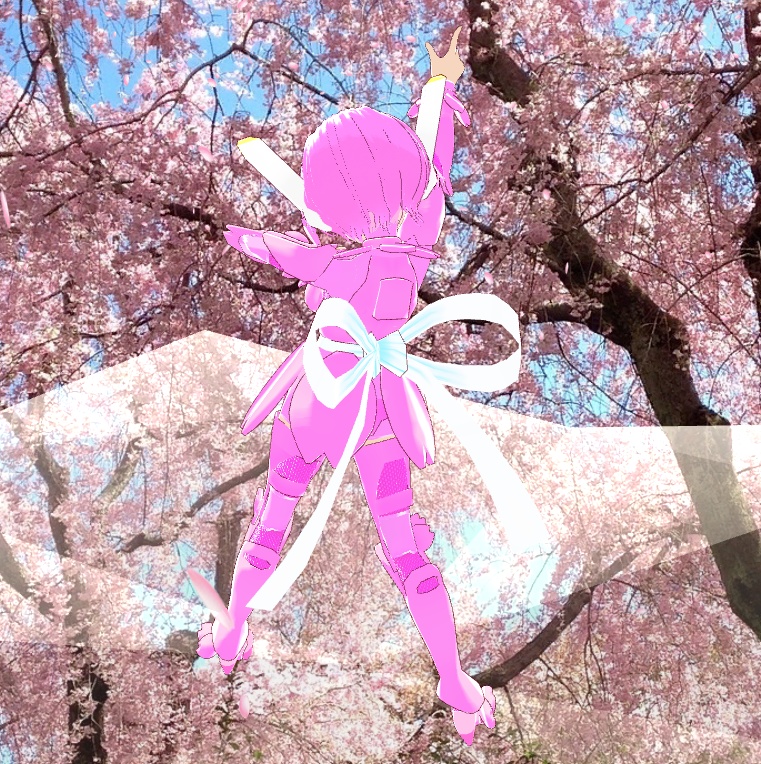 ただいま50%OFF !【VRM】擬人化オートマタ『さくら』