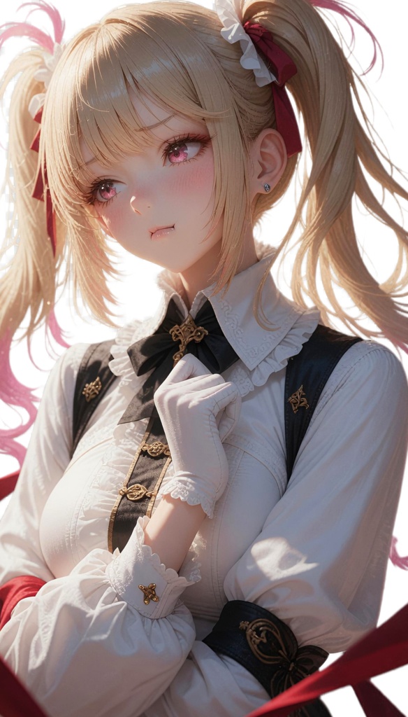 【商品名】 【立ち絵・動画素材】ゴシックお嬢様のアバターセット(透過PNG画像3点+切り抜き画像3点+グリーンバック動画3種) 