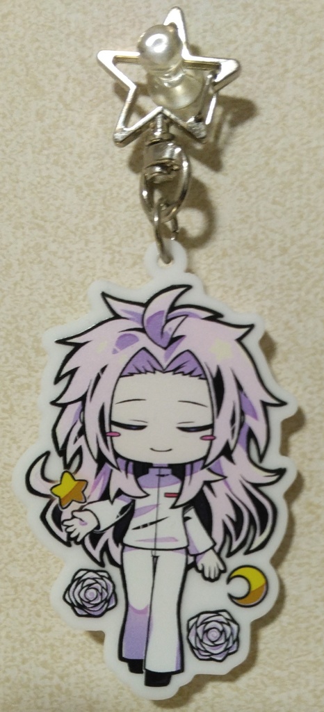 【愛好細胞の樹】カラーアクリルキーホルダー(白)二種