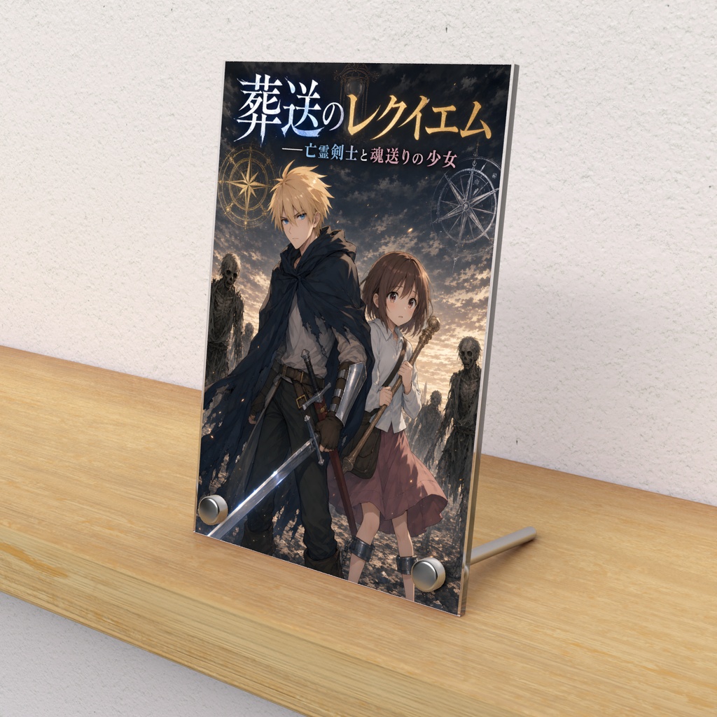 漫画・葬送のレクイエム　アスターとメル、アクリルフォトパネル