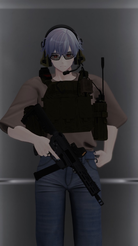 【VRChat】FR-9 PCC【サブマシンガン】