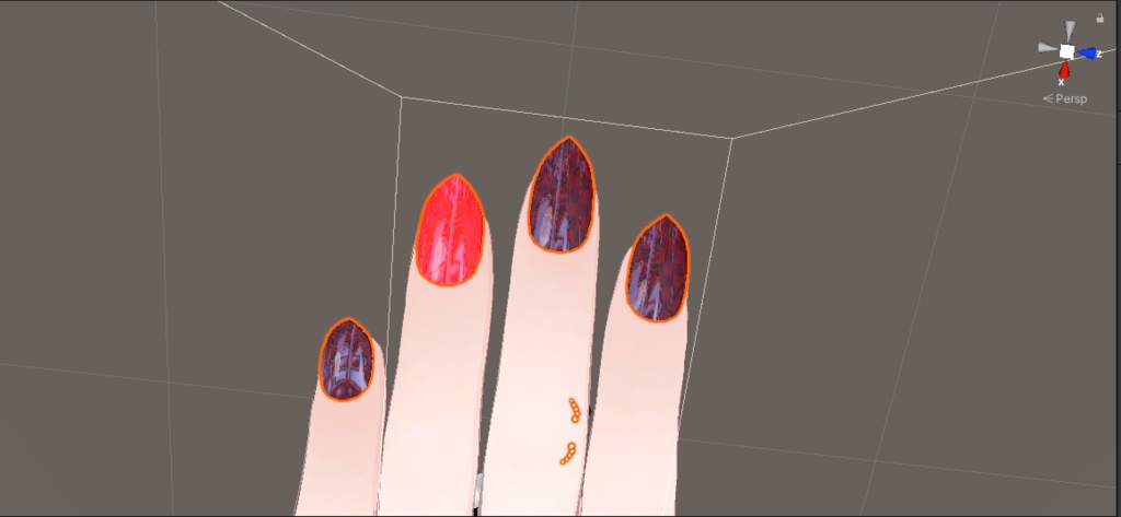 ラナバウトなネイル for 「ウルフェリア」