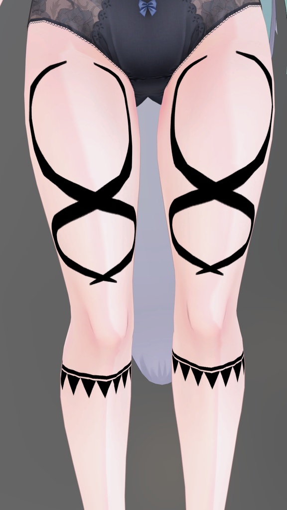 「Ancient Tatto」ウルフェリア専用 追加肌テクスチャ