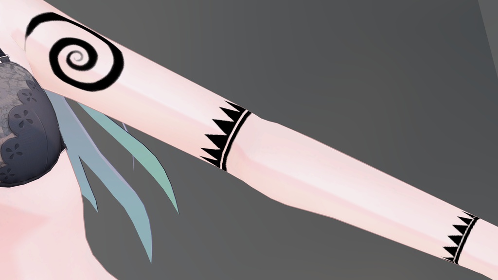 「Ancient Tatto」ウルフェリア専用 追加肌テクスチャ