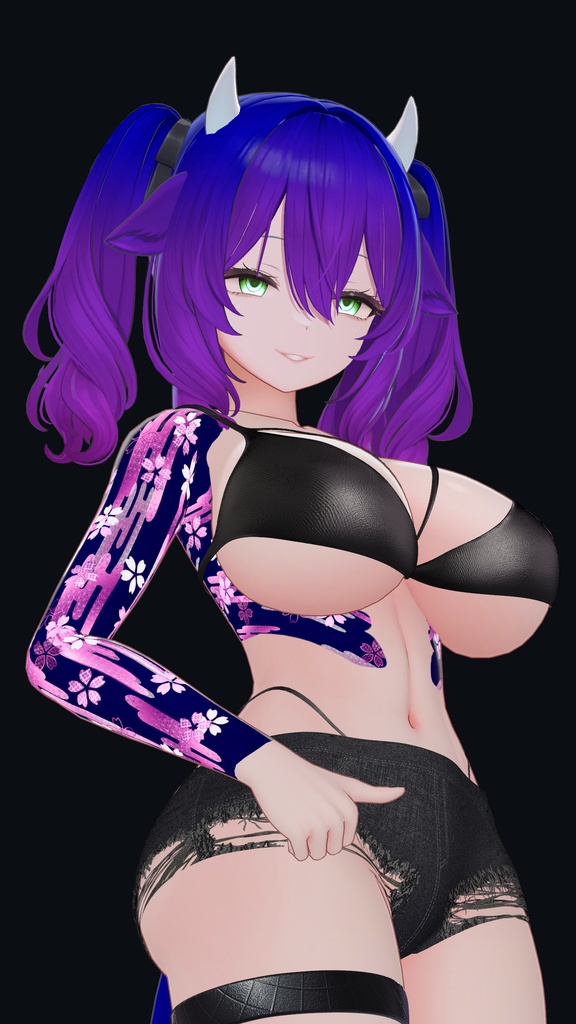 【ミルティナ専用タトゥー】和彫ー宵桜ー