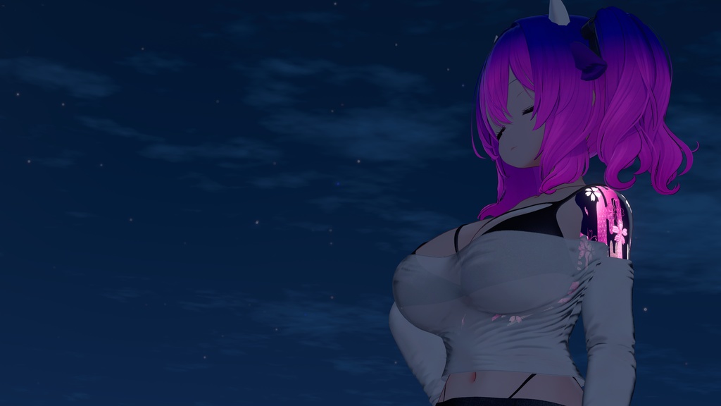 【ミルティナ専用タトゥー】和彫ー宵桜ー