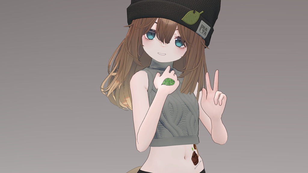 【こごみ対応】たぬきタトゥー
