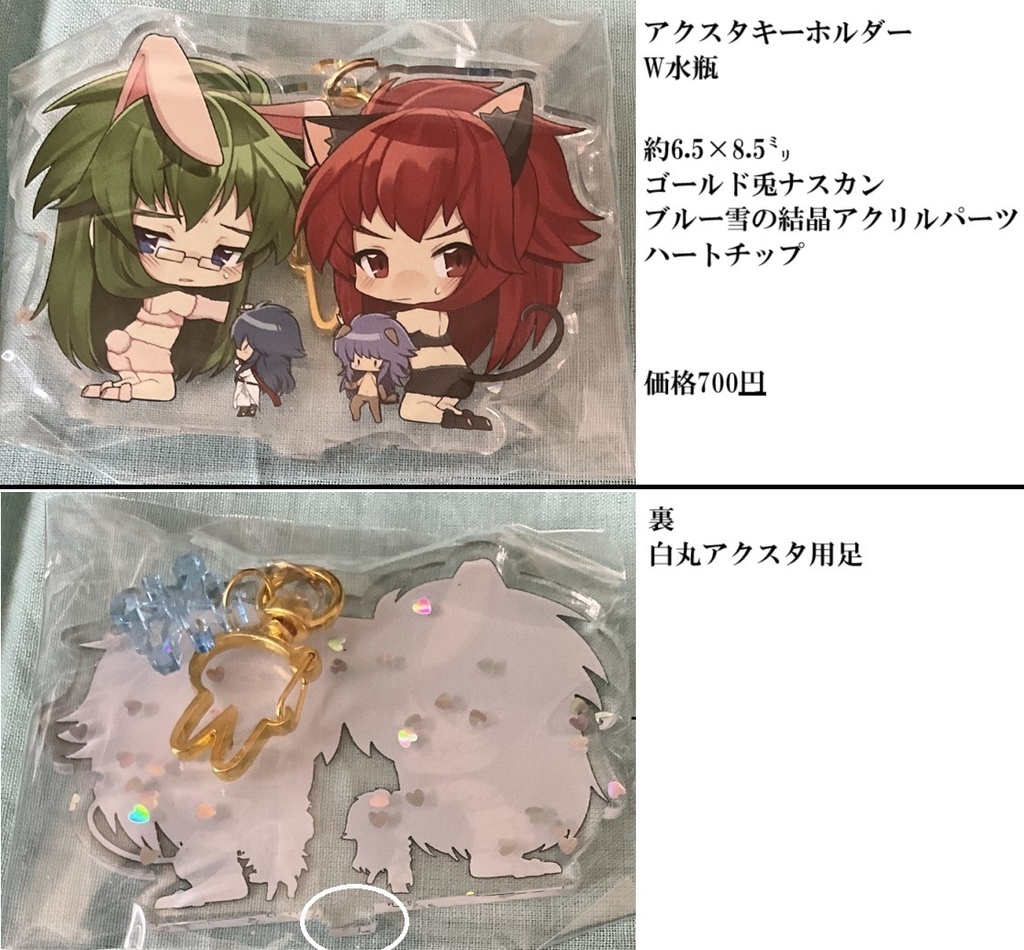 (匿名配送)ミロカミュ&カルデジェアクキー