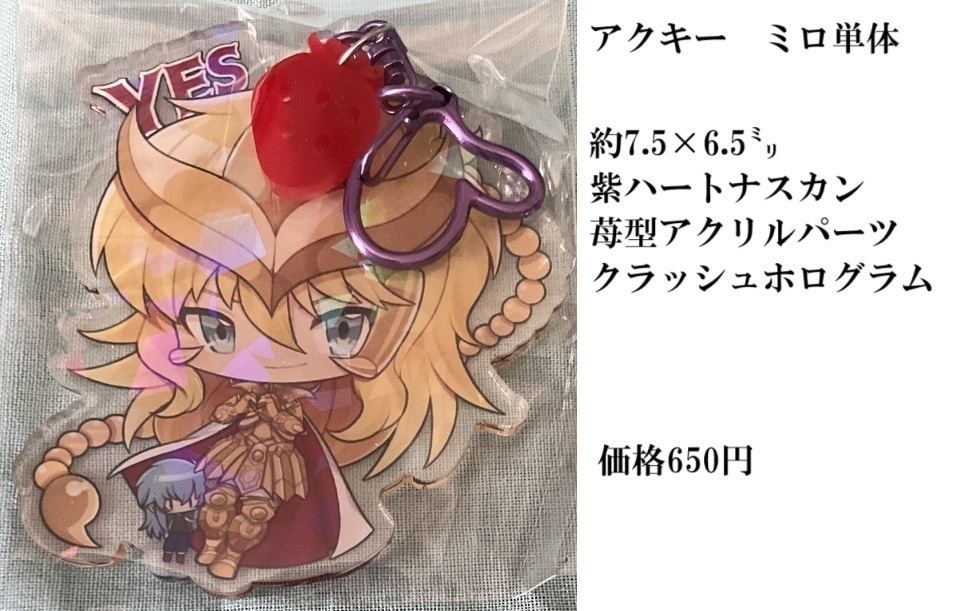 (匿名配送)ミロカミュ&カルデジェアクキー