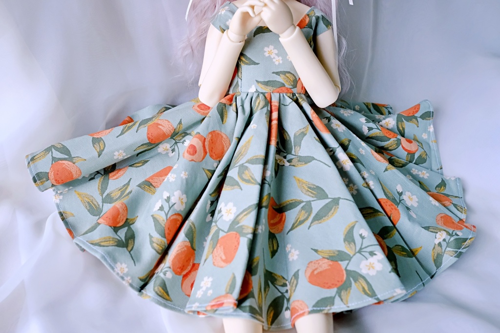 【SD・SD13】フルーツ柄ワンピース