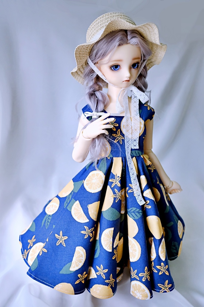 【SD・SD13】フルーツ柄ワンピース