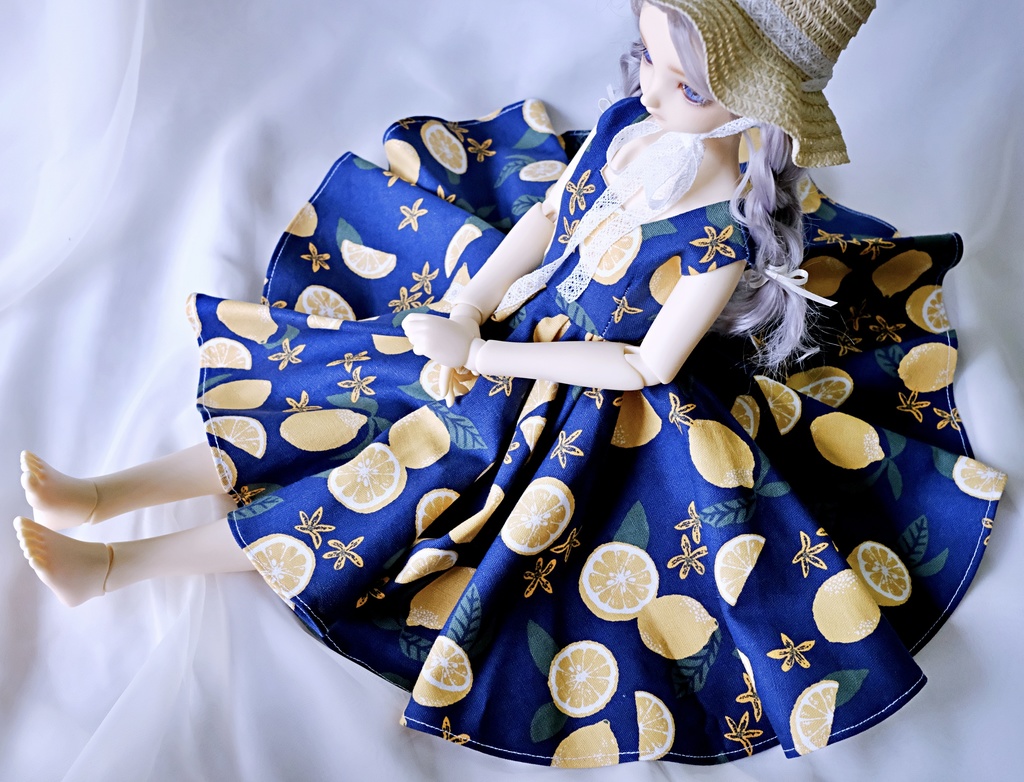 【SD・SD13】フルーツ柄ワンピース