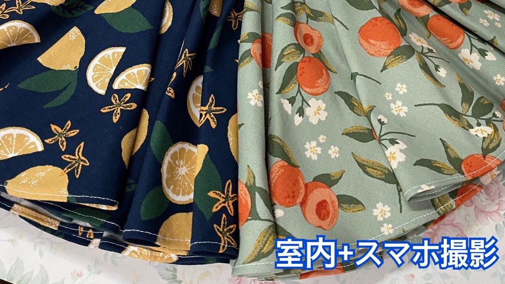 【SD・SD13】フルーツ柄ワンピース