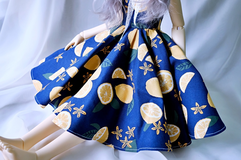 【SD・SD13】フルーツ柄ワンピース