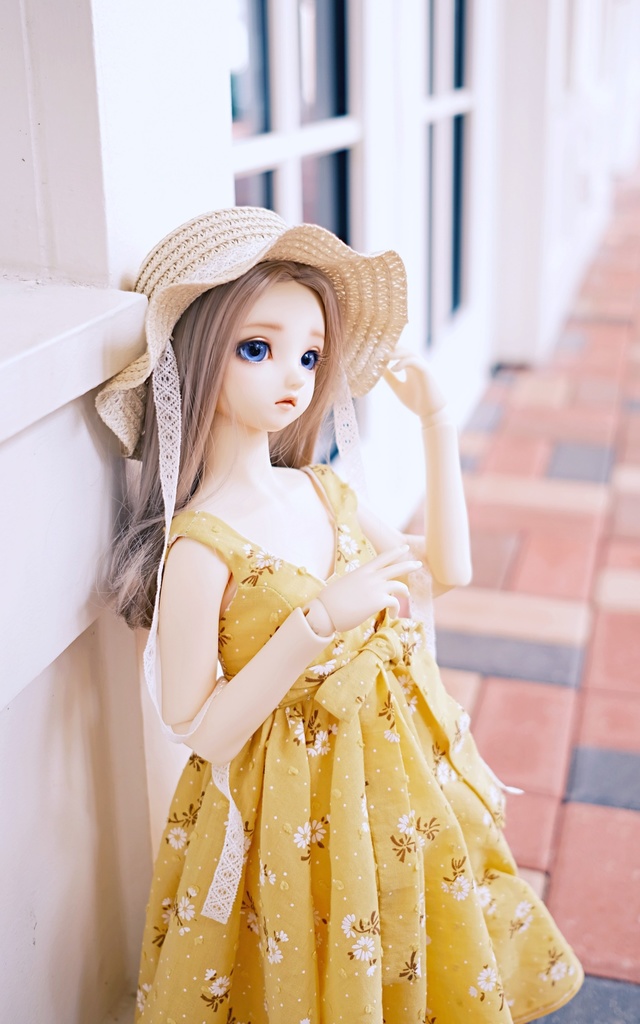 【SD】花柄ワンピースセット