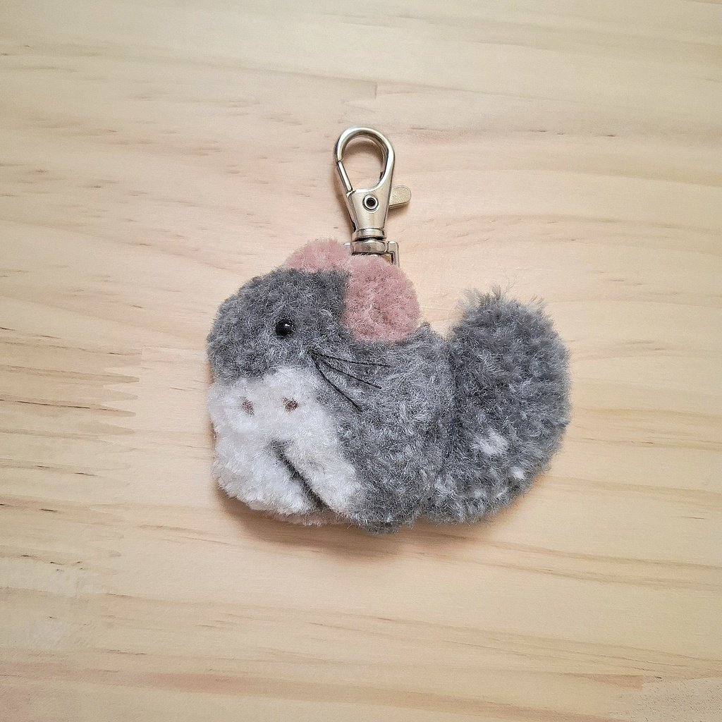 チンチラ おさんぽマスコット