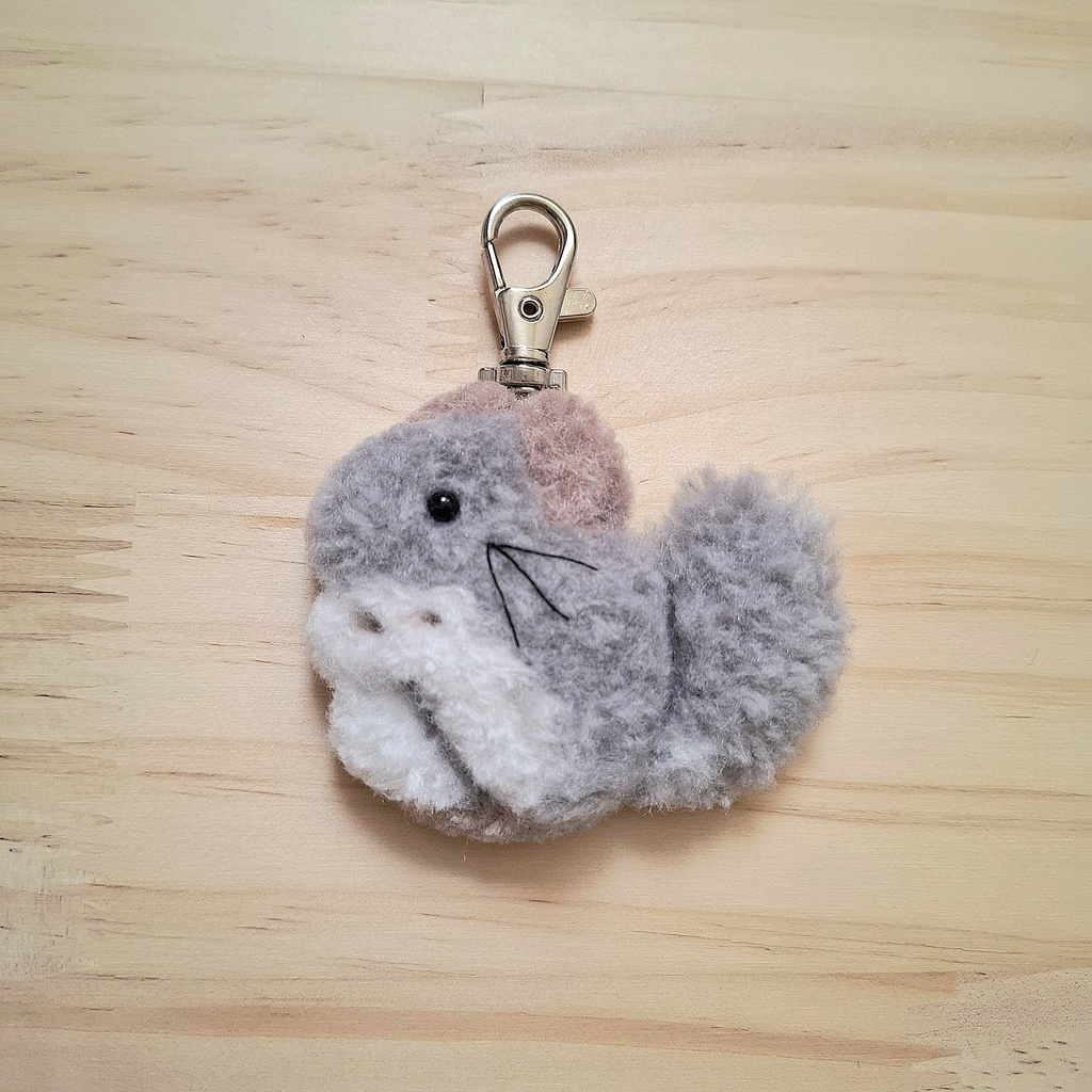 チンチラ おさんぽマスコット