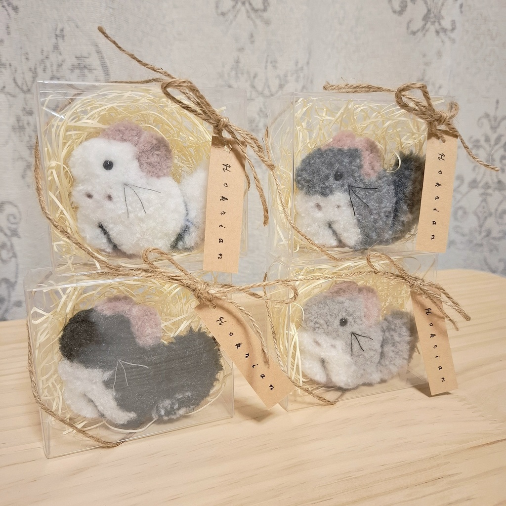 チンチラ おさんぽマスコット