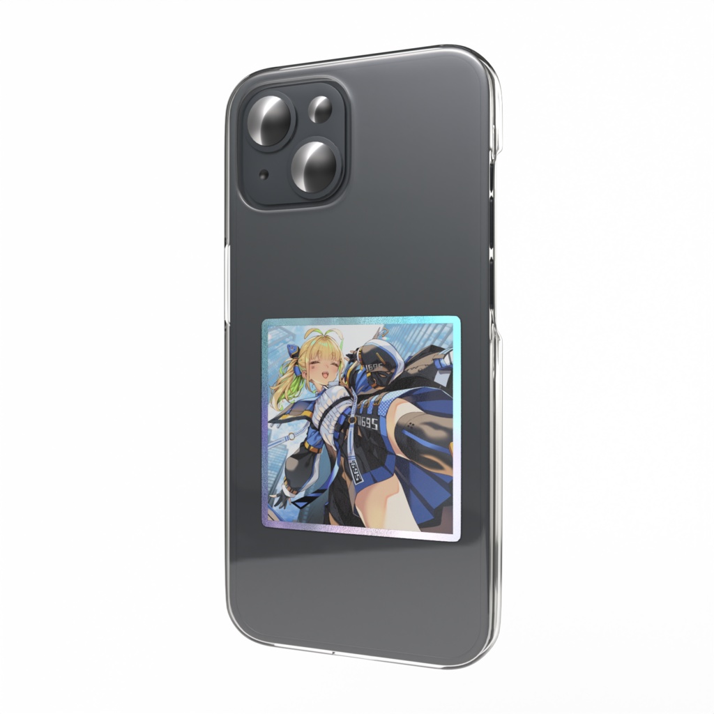 オーロラスマホステッカー