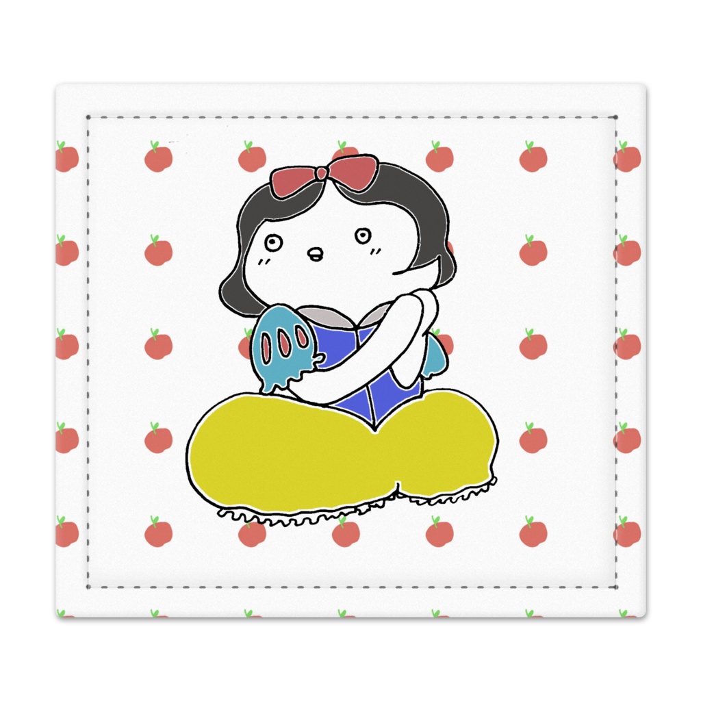 捺印マット「しらゆきちゃん」
