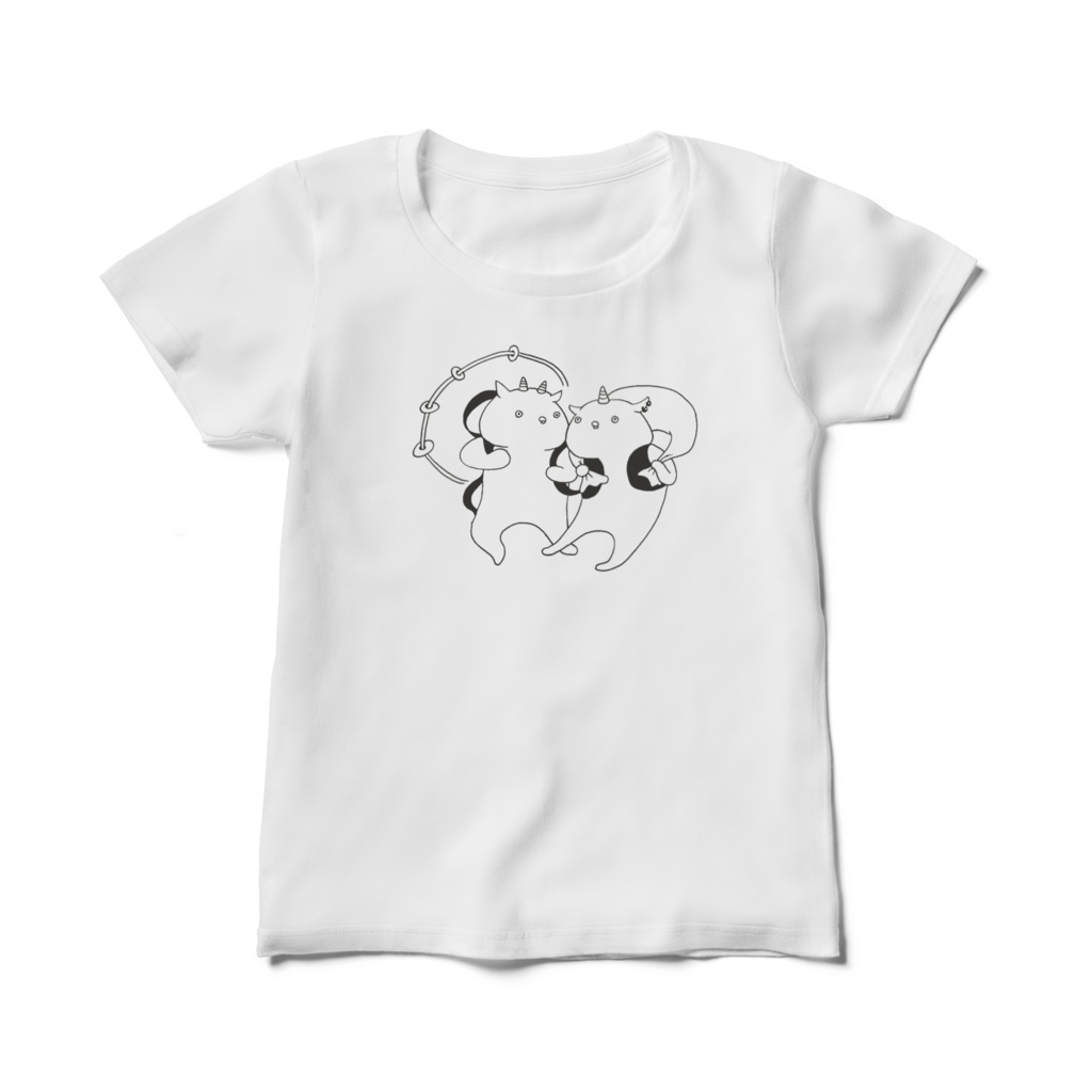 Tシャツ「風神さんと雷神さん」