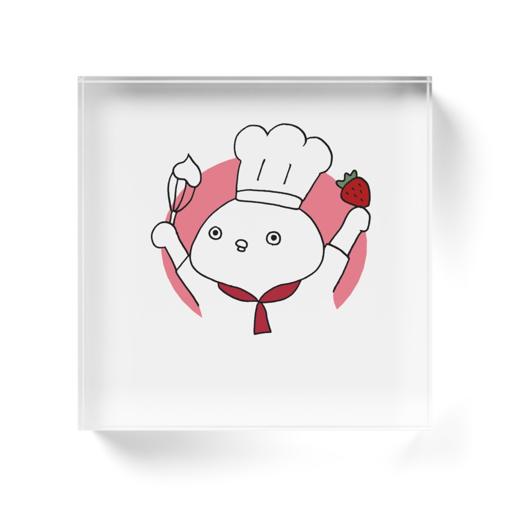 アクリルブロック「パティシエ」