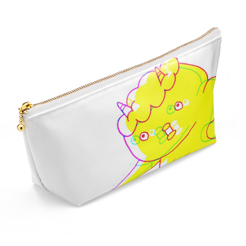 ポーチ「理不尽な豪速球(豆)」