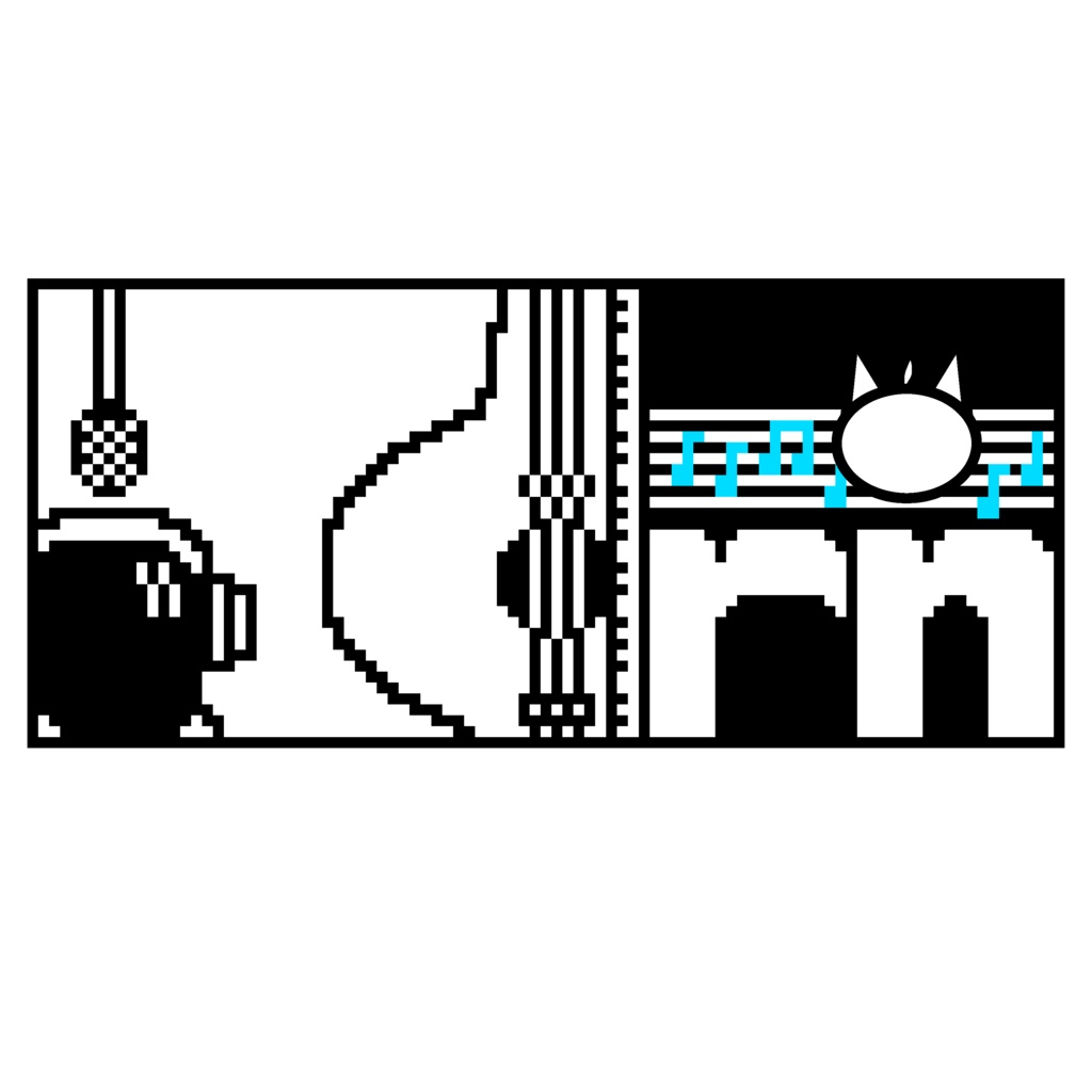 おんがくなるしねこTシャツ