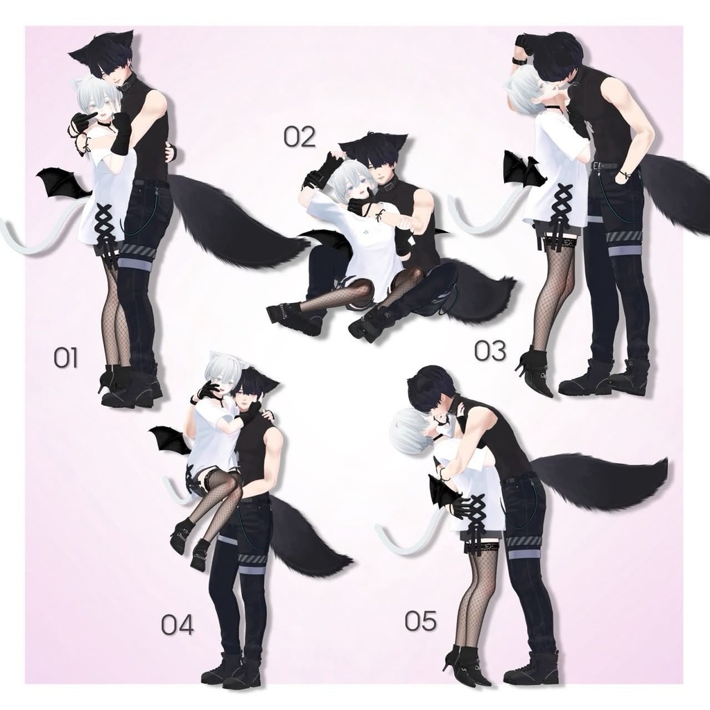 ペアポーズ 10種