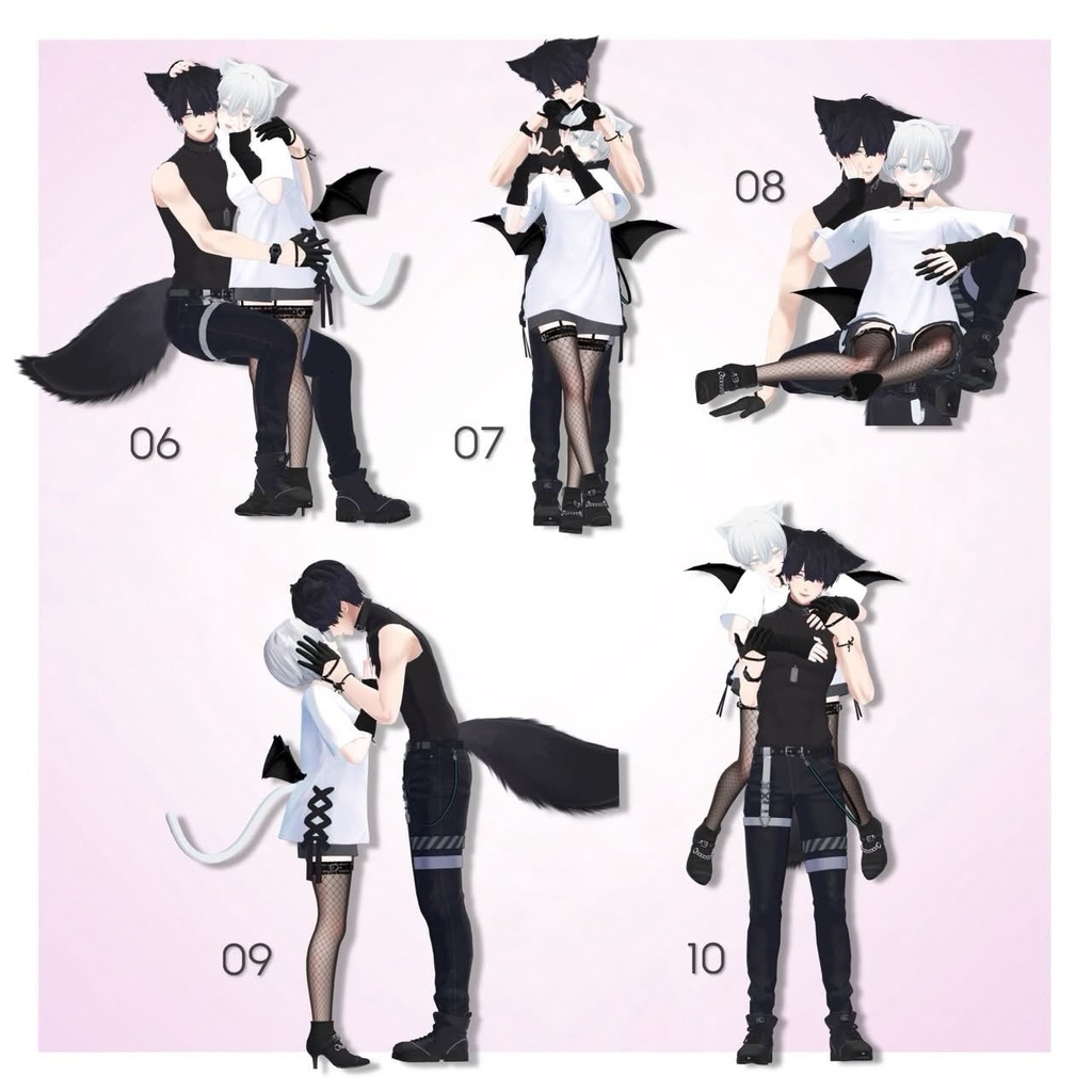 ペアポーズ 10種