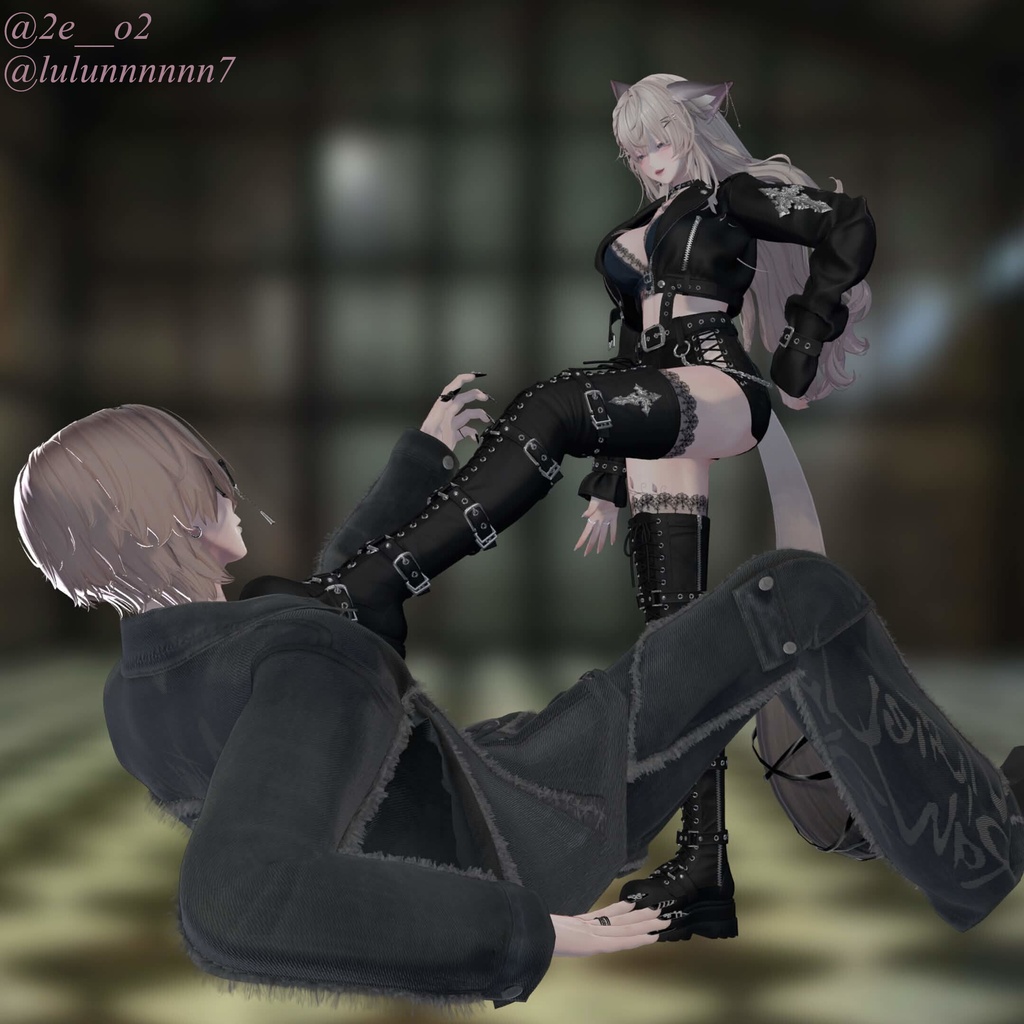 Pair pose -Afterglow-