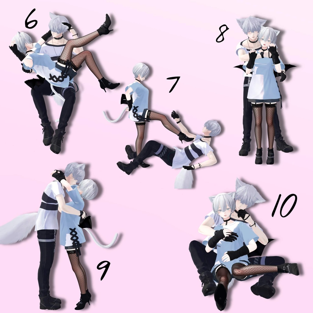 Pair pose -Afterglow-