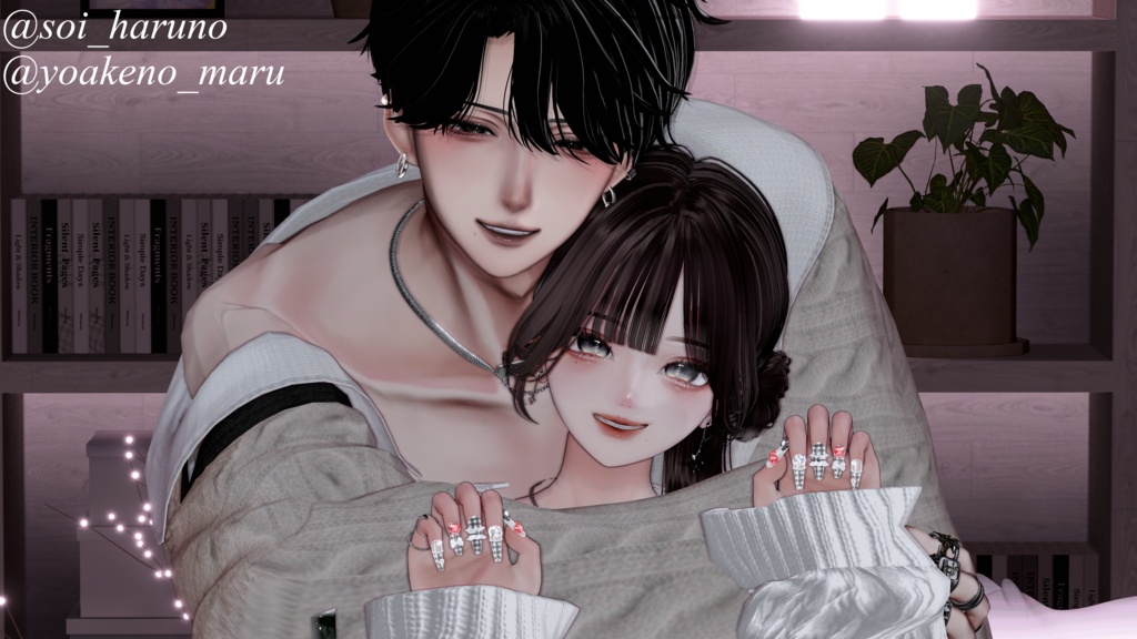 Pair pose -Afterglow-