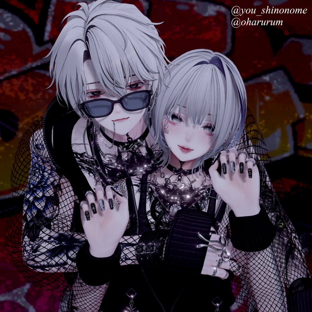 Pair pose -Afterglow-