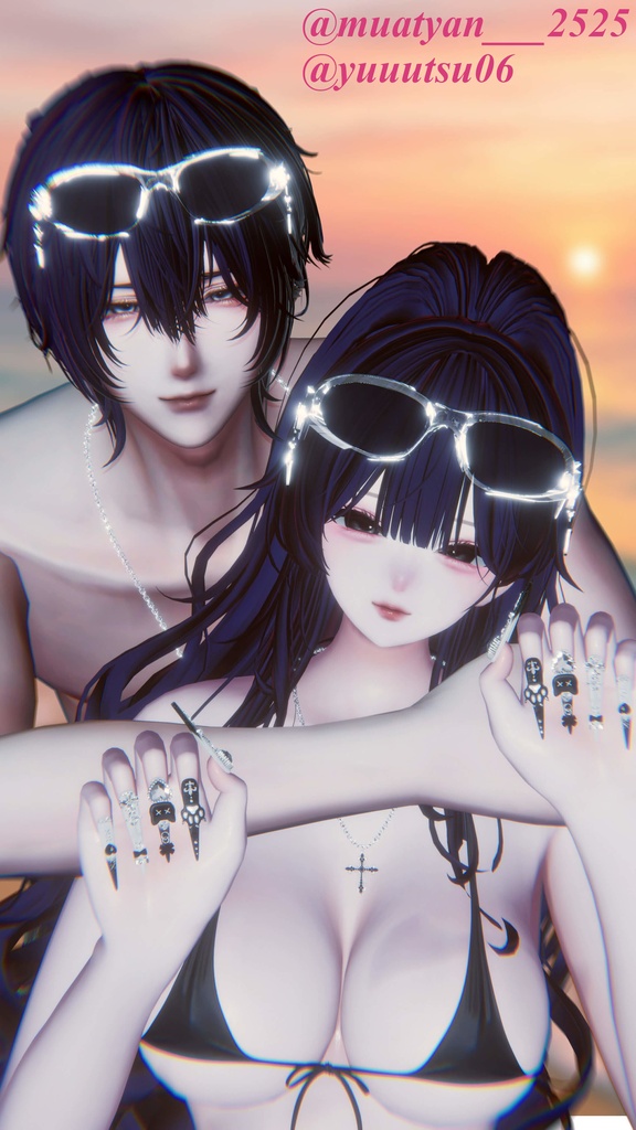 Pair pose -Afterglow-