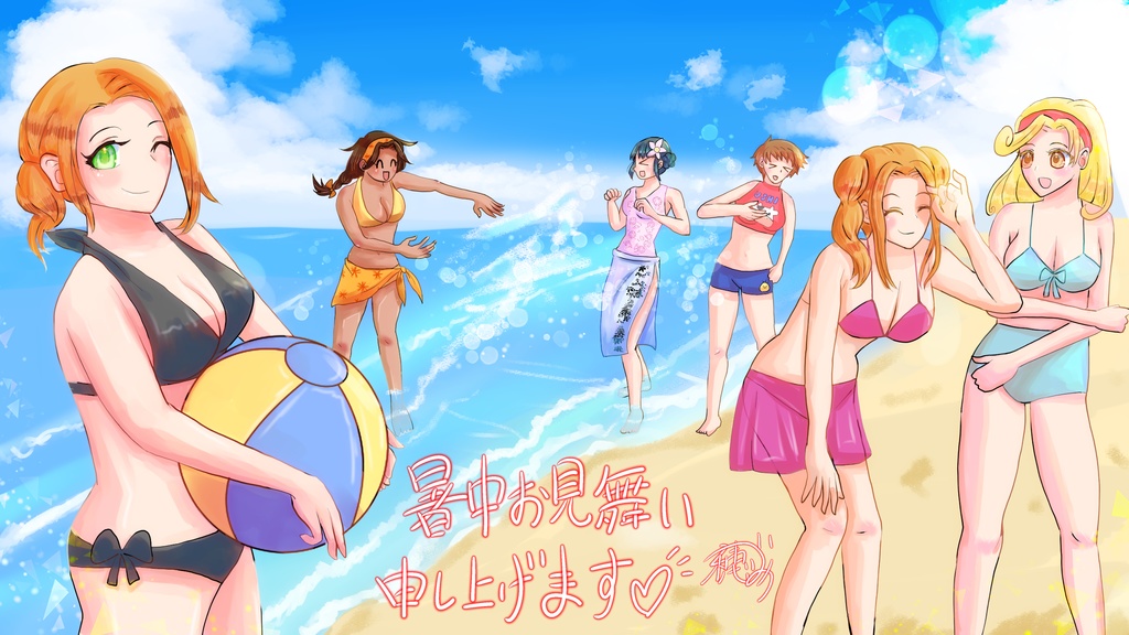 【展示】牧場物語　過去イラスト