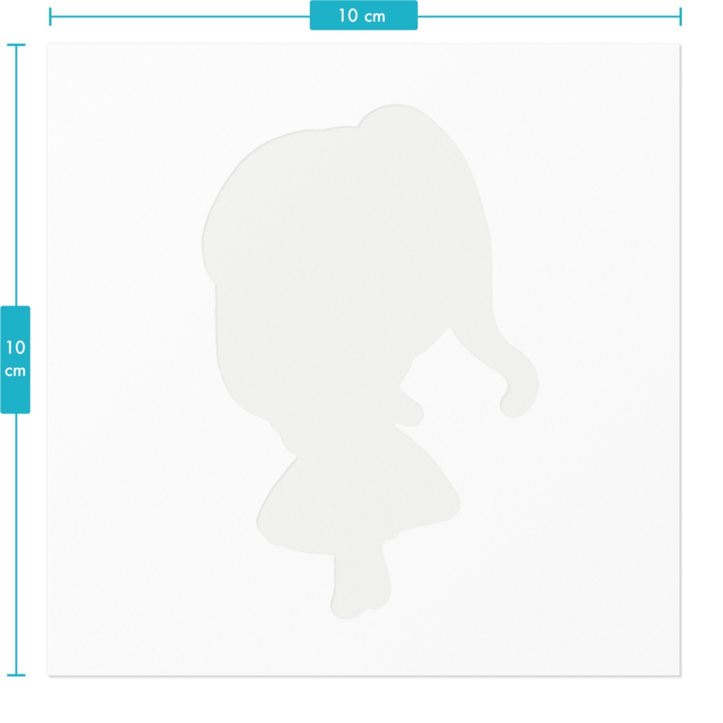 ゆきみもっちのキャラステッカー!(大)