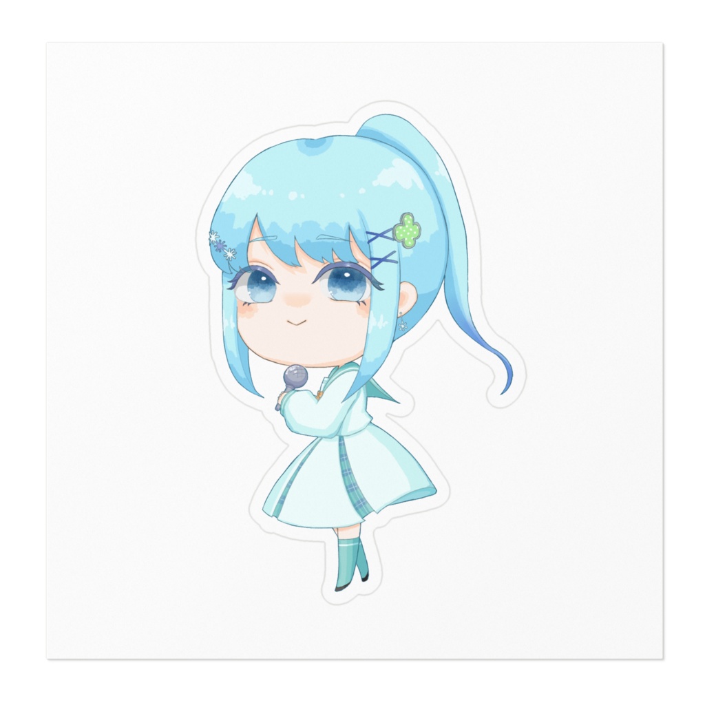 ゆきみもっちのキャラステッカー!(大)