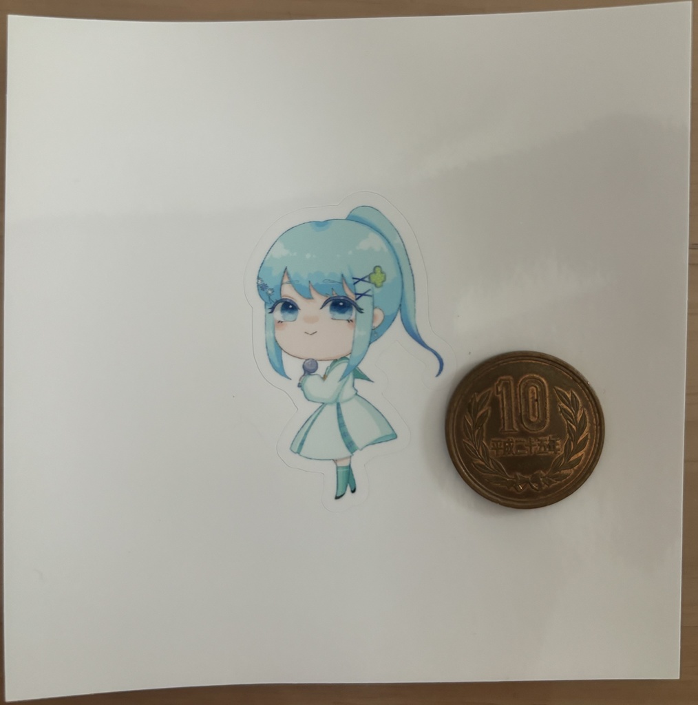 ゆきみもっちのキャラステッカー!(小)