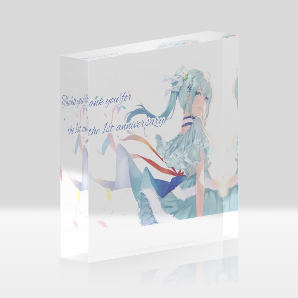 ゆきみもっちのアクリルブロック！1周年Ver.
