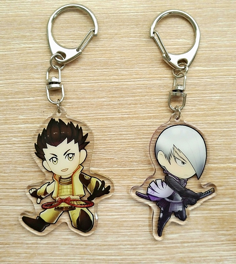 徳川家康&石田三成アクリルキーホルダー