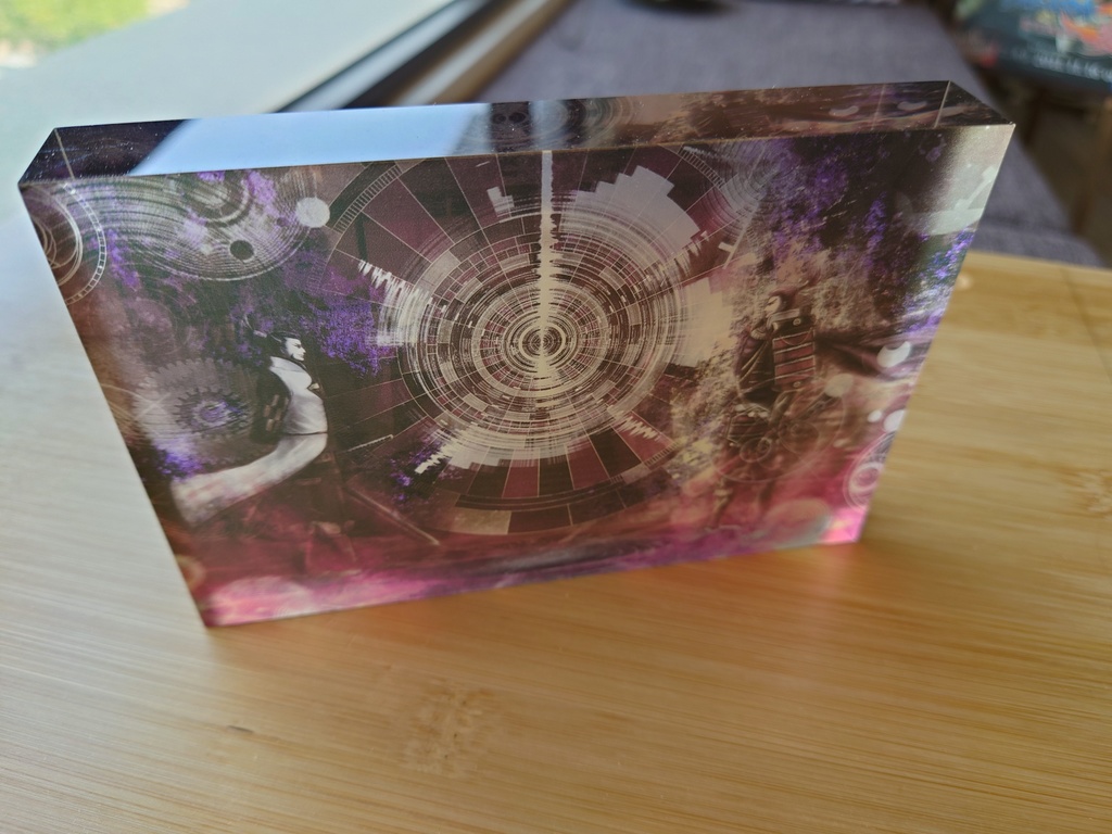 輪廻の終アクリルブロック(クリアタイプ)