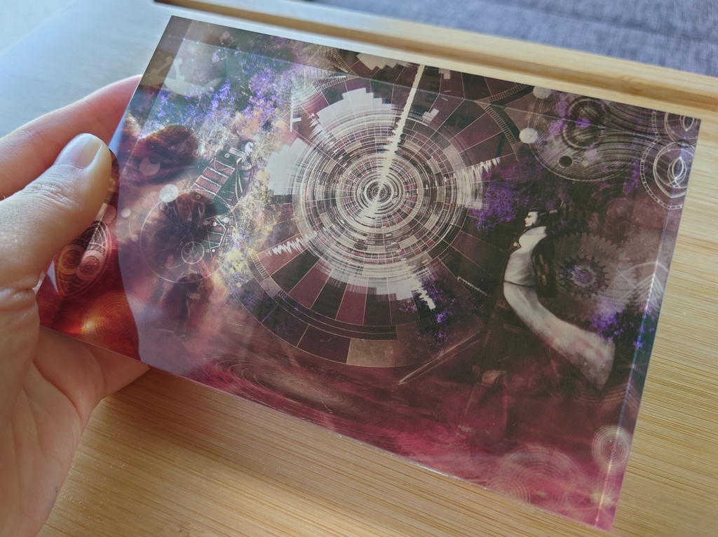 輪廻の終アクリルブロック(クリアタイプ)