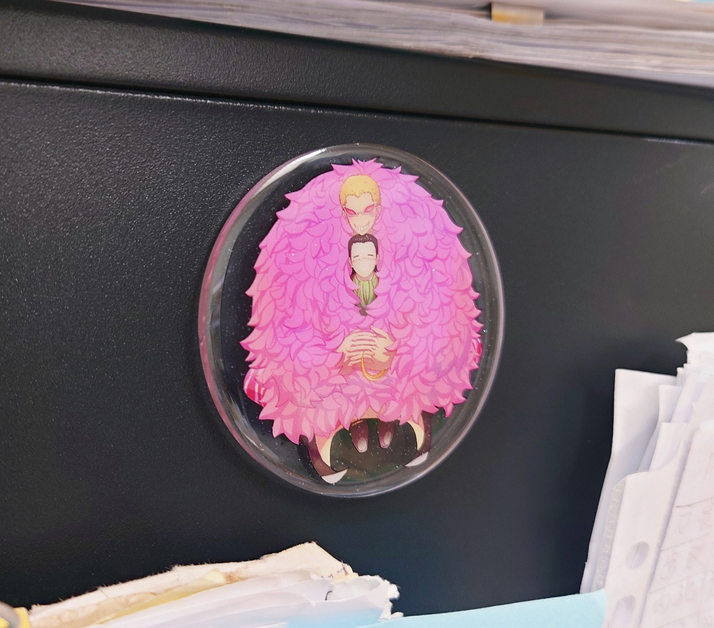 ドフ鰐アクリルマグネット