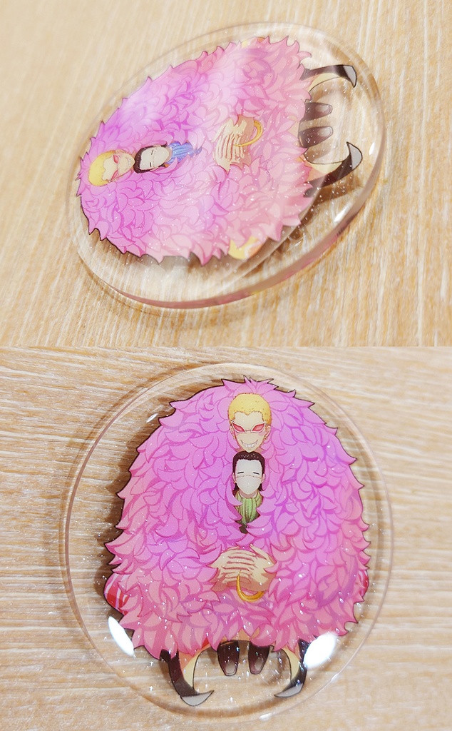 ドフ鰐アクリルマグネット