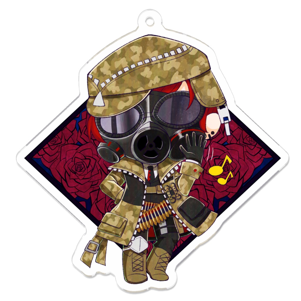 【千銃士R】アクキー_スケレット