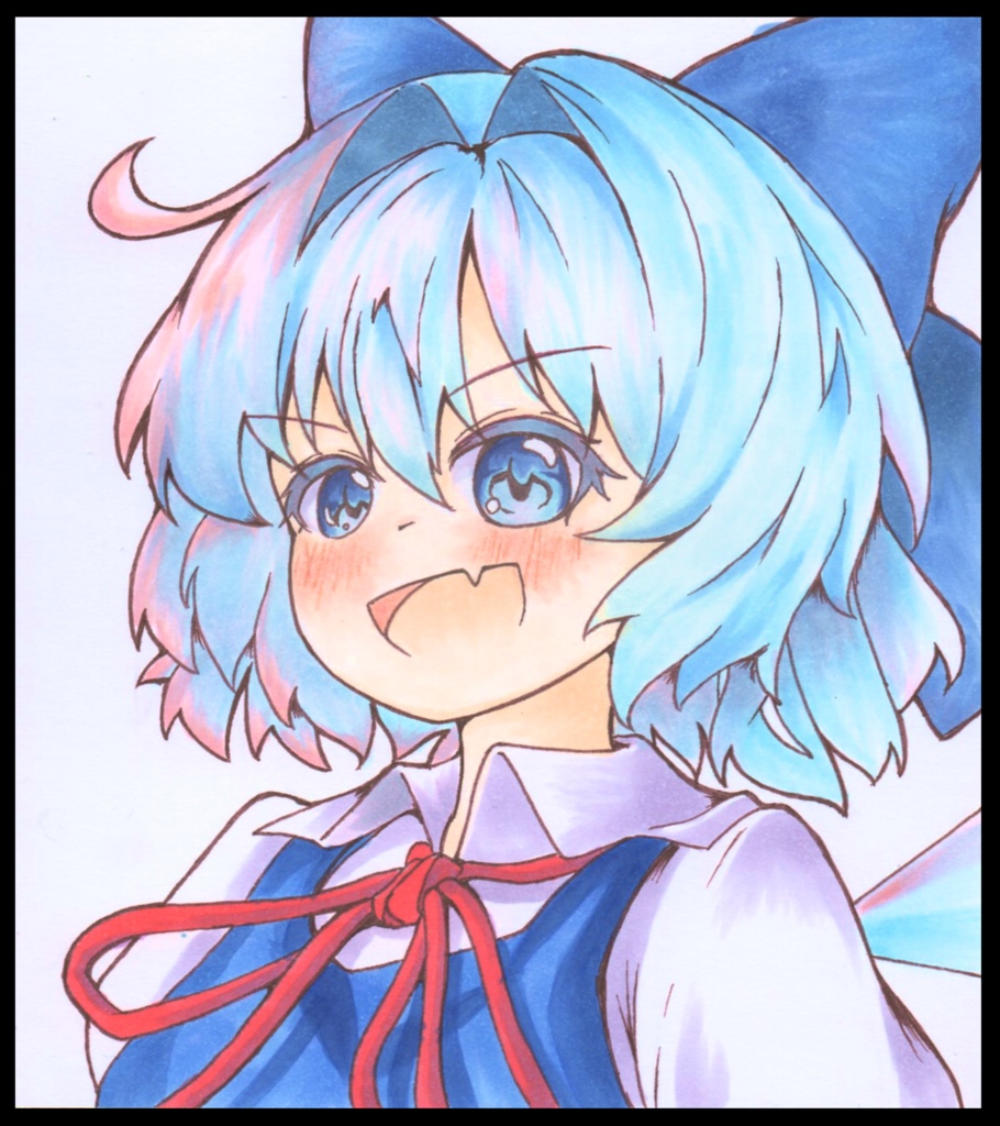 【小色紙】チルノ